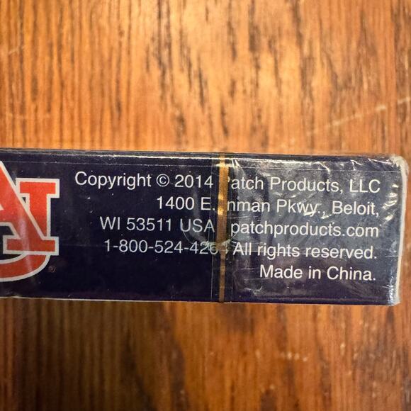 NEW Auburn Tigers Imperial Playing Cards Officially Licensed Poker NCAA 2014 - Picture 6 of 8
